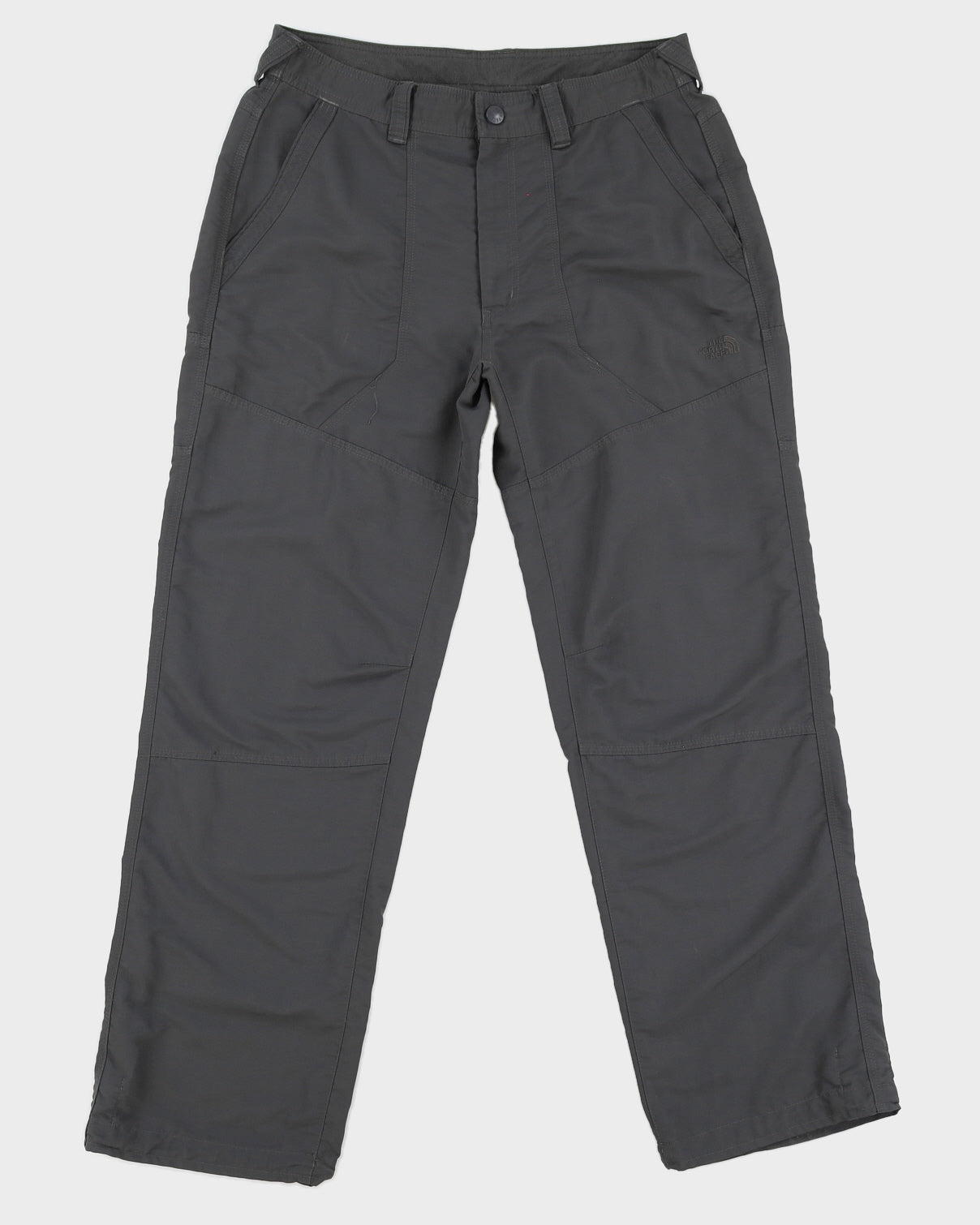 00s The North Face Grey Nylon Trousers - W34 L31