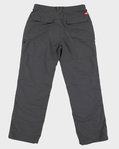 00s The North Face Grey Nylon Trousers - W34 L31