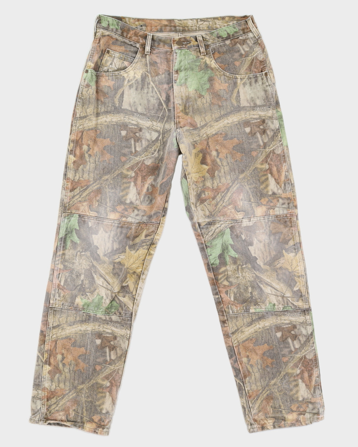 Vintage 90s Wrangler Real Tree Carpenter Double Knee Trousers - W34 L32