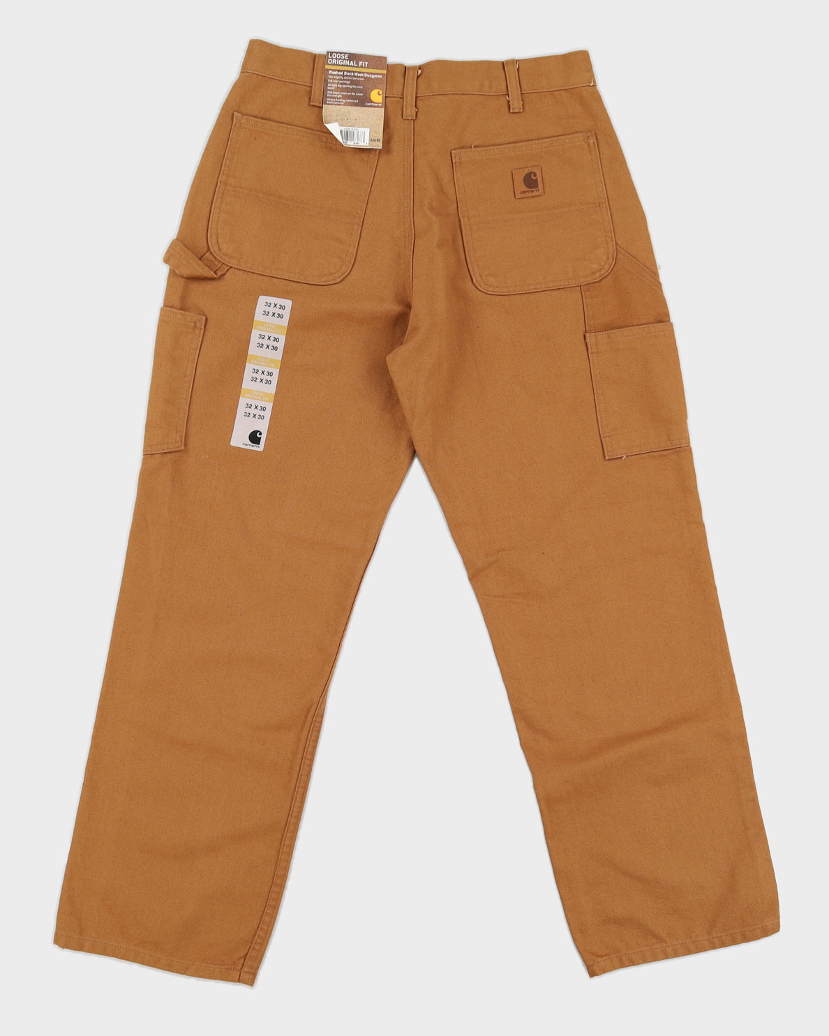 Carhartt Brown Work Trousers Deadstock With Tags  - W32 L30