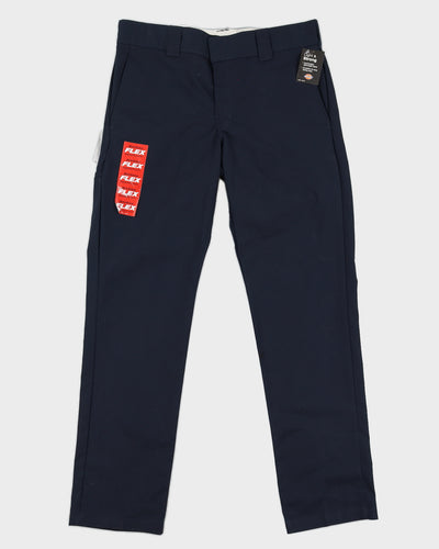 00s Dickies Blue Trousers Deadstock With Tags  - W33 L32