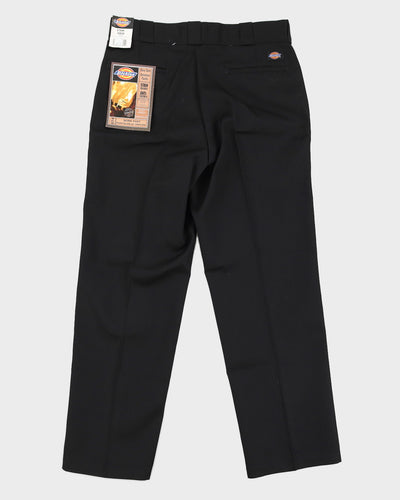 00s Dickies 874 Black Trousers Deadstock With Tags - W34 L30