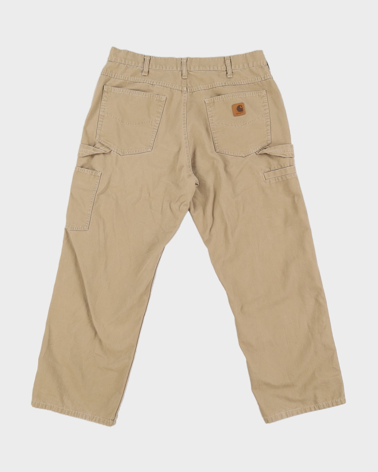 00s Carhartt Beige Cargo Trousers - W36 L30