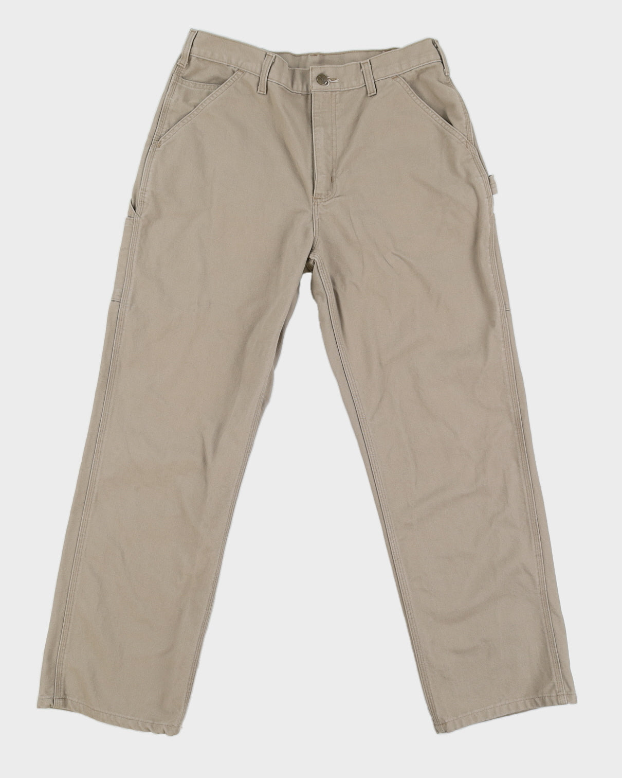 00s Carhartt Beige Work Trousers - W34 L31