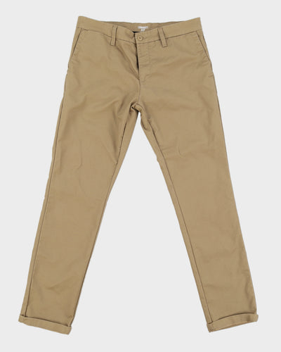 00s Carhartt WIP Beige Trousers - W34 L34