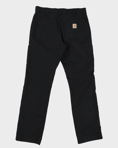 Carhartt Black Slim Leg Trousers - W32 L32