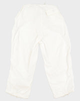 Vintage 00s White Parachute Pants - W36