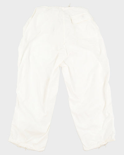 Vintage 00s White Parachute Pants - W36