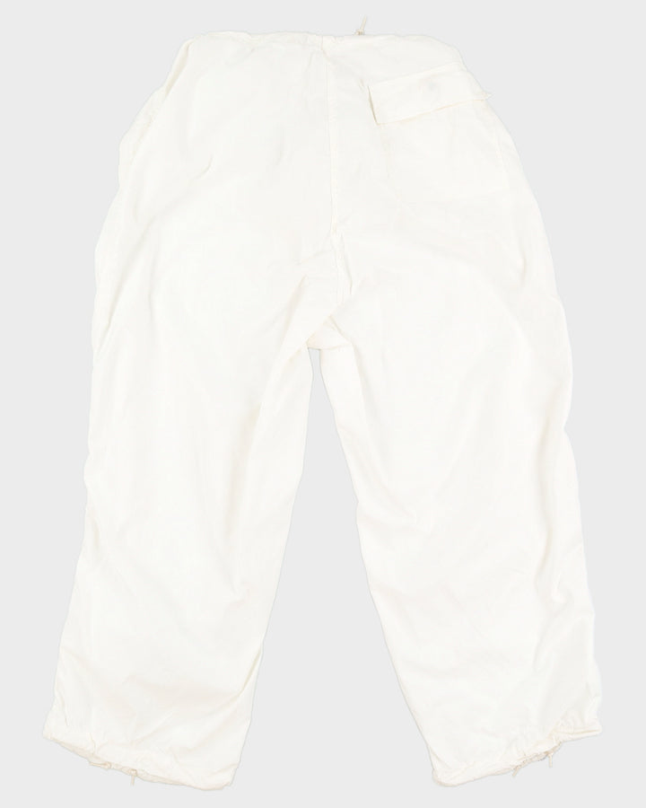 Vintage 00s White Parachute Pants - W36