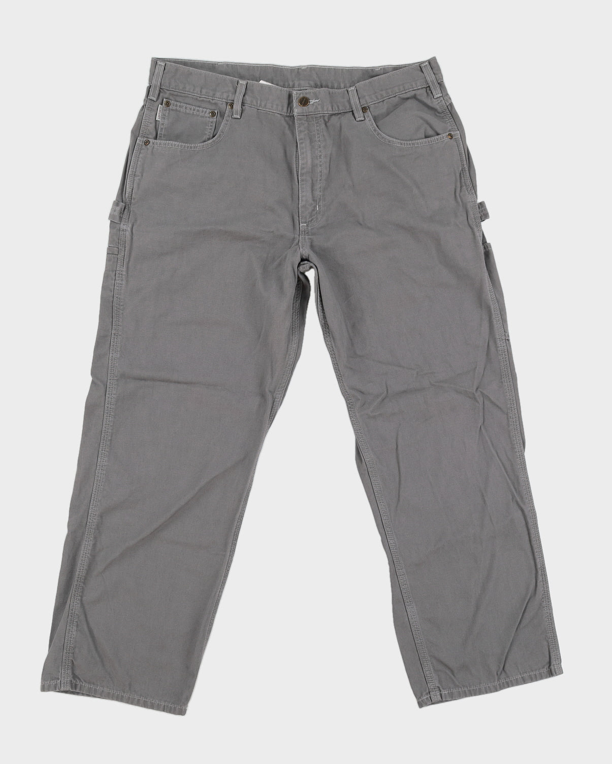 Carhartt Men's Grey Cargo Trousers - W38 L30