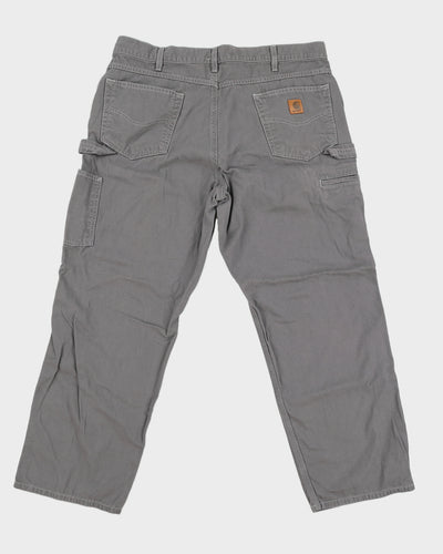 Carhartt Men's Grey Cargo Trousers - W38 L30