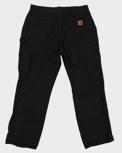 Carhartt Loose Original Fit Black Trousers - W36 L30