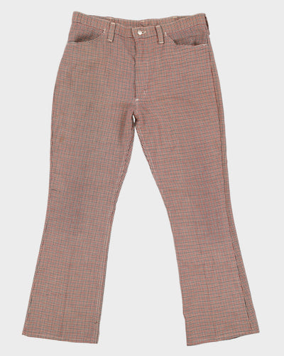 1960s Wrangler Houndstooth Trousers - XL