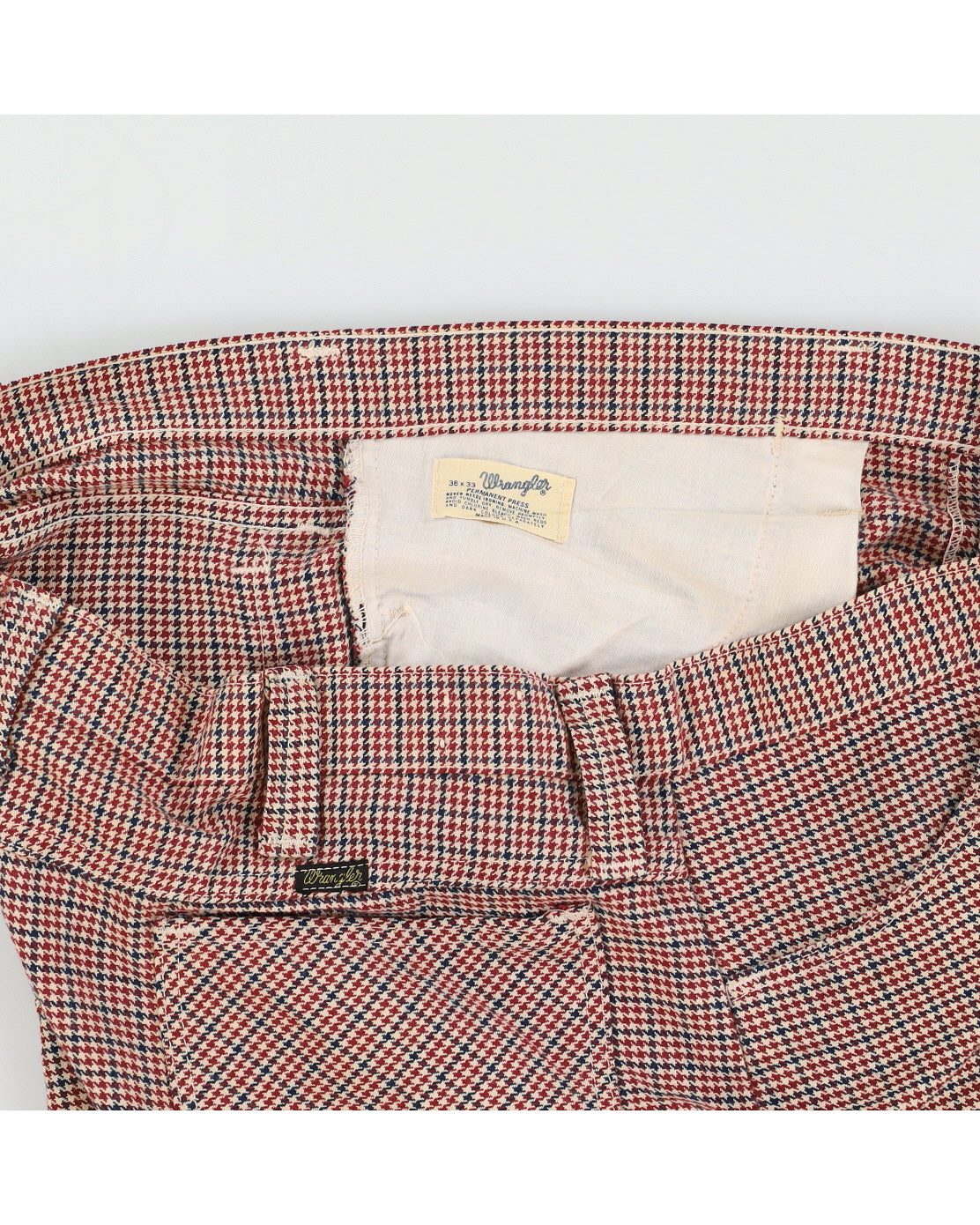 1960s Wrangler Houndstooth Trousers - XL