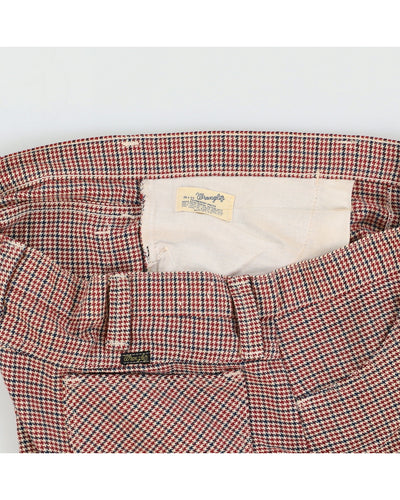 1960s Wrangler Houndstooth Trousers - XL