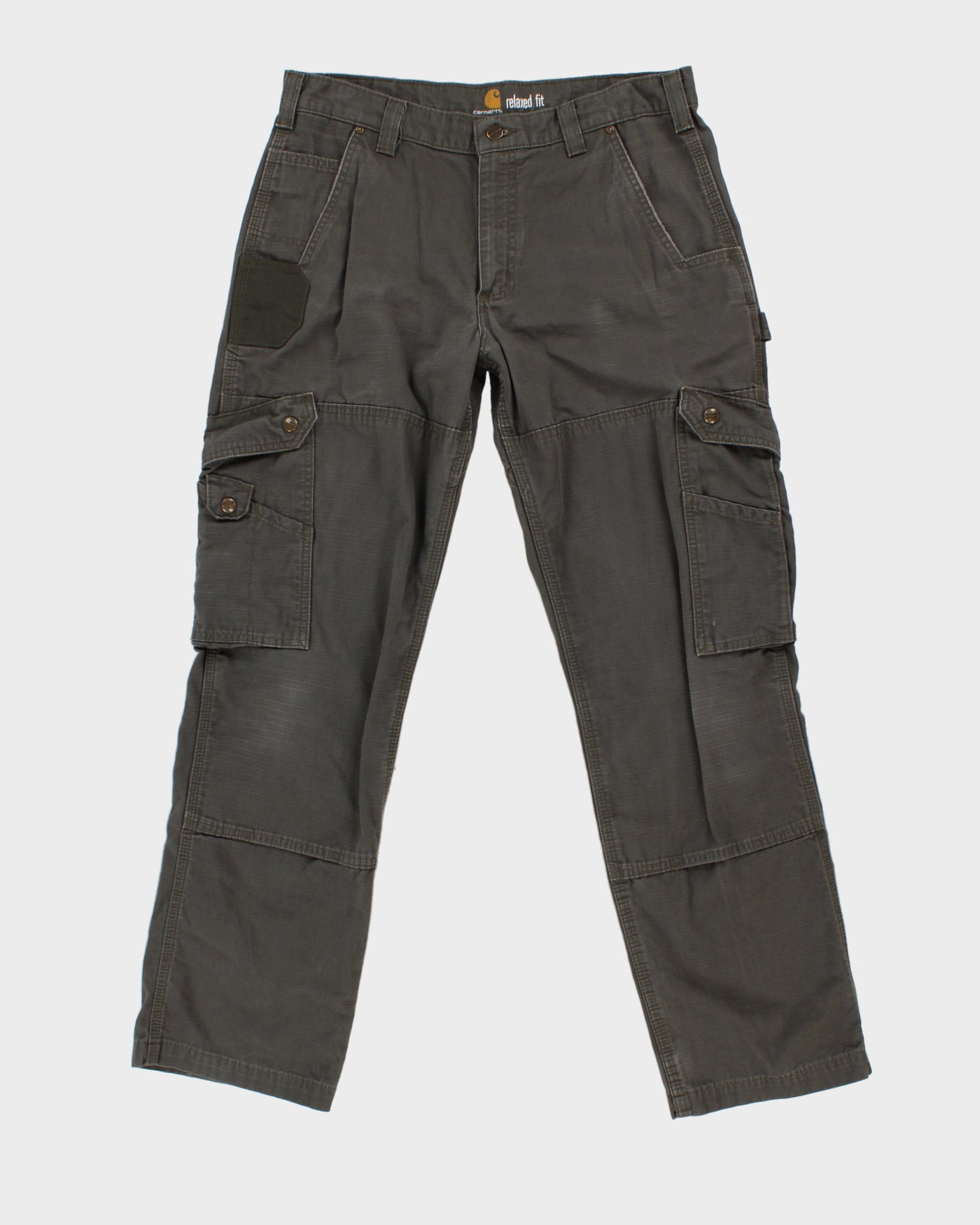 Carhartt Green Relaxed Fit Trousers - W34 L30