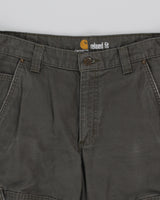 Carhartt Green Relaxed Fit Trousers - W34 L30