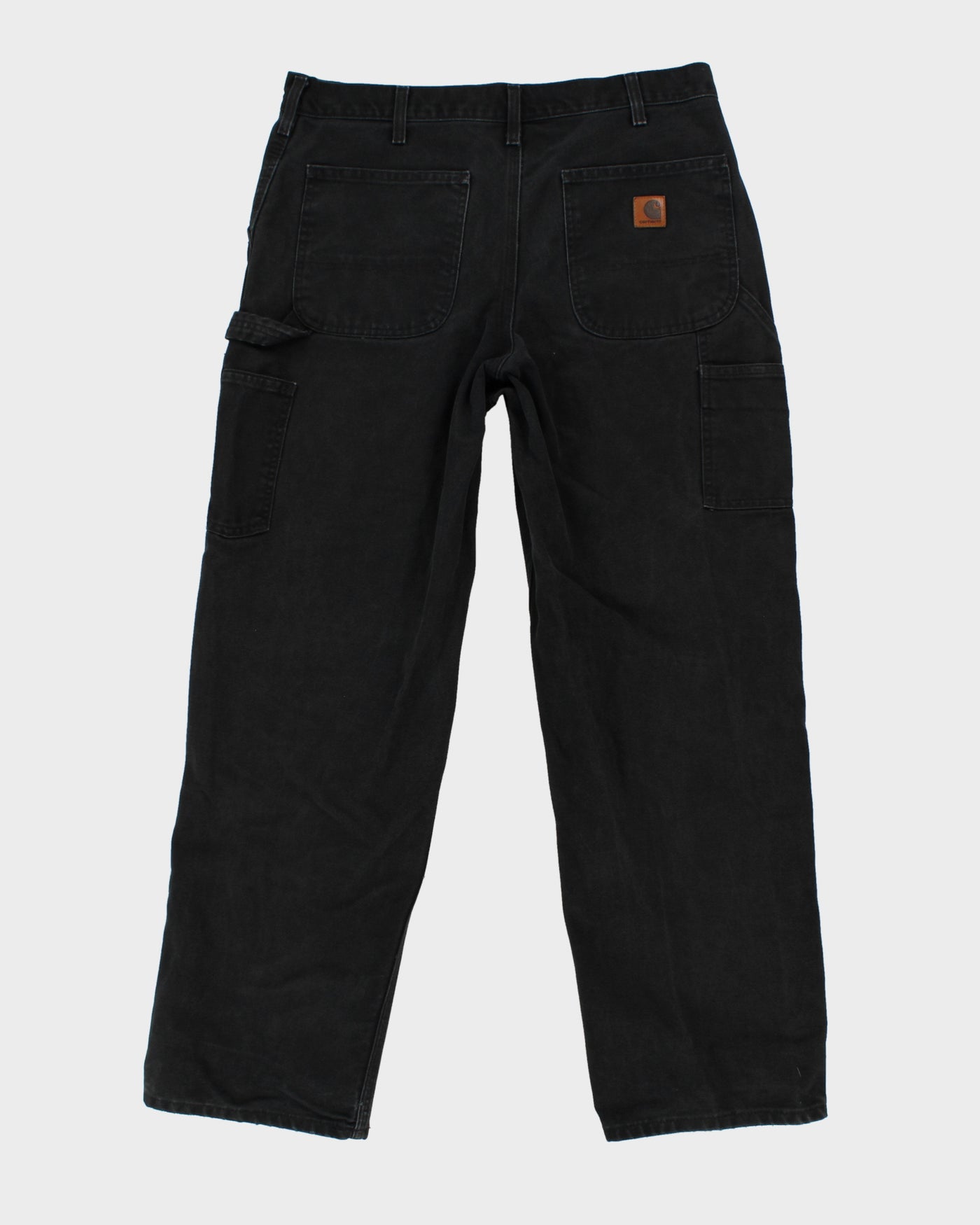 00s Carhartt Black Cargo Trousers - W35 L31