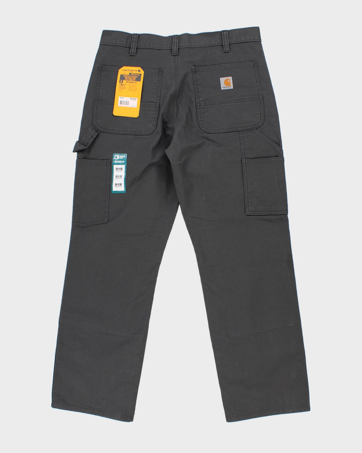 Carhartt Relaxed Fit Grey Trousers - W34 L30