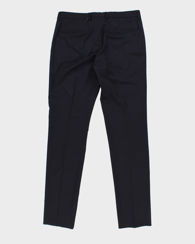 Moncler Navy Suit Trousers - W38 L36