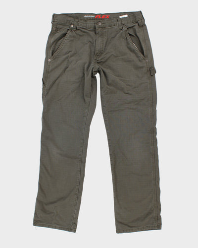 Y2K 00s Dickies Green CarpenterTrousers - W34 L32