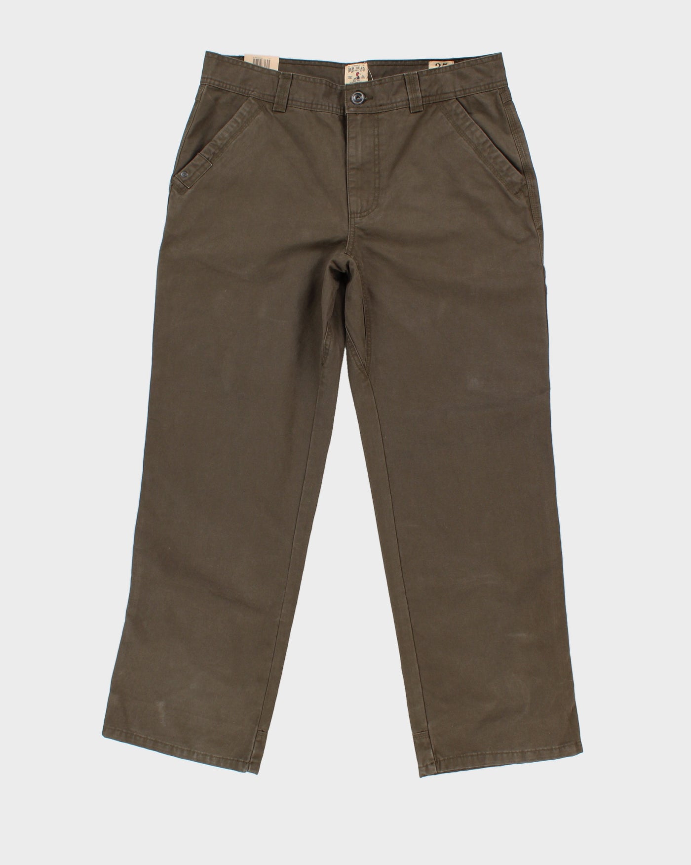 Green Deadstock Workwear Trousers - W35