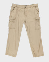 Carhart Beige Rugged Flex Relaxed Fit Cargo Trousers - W42 L30