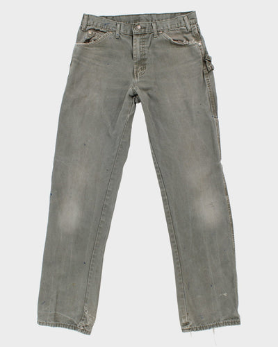 Vintage Dickies Thrashed Carpenter Trousers - W32 L34