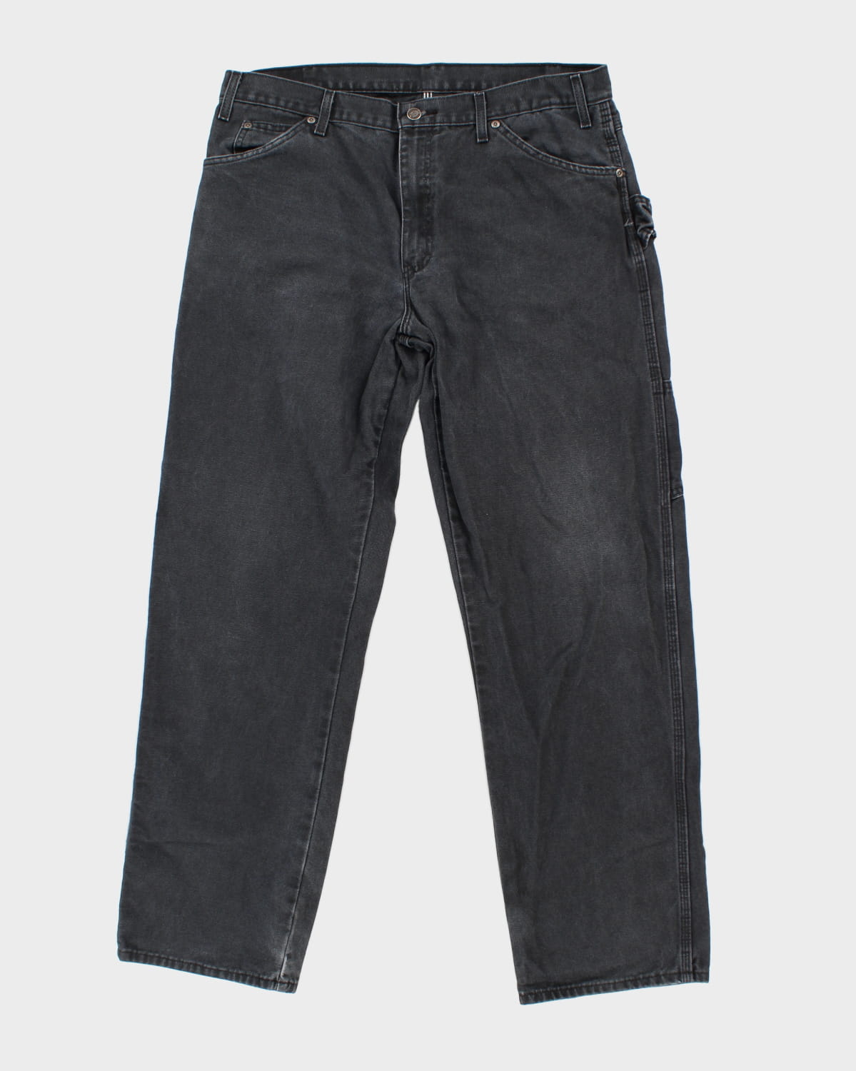 Dickies Black Carpenter Trousers - W36 L32