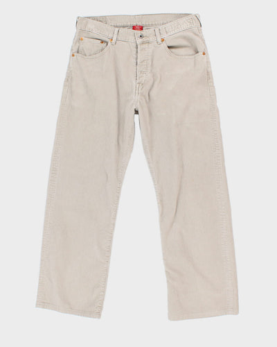 00s Guess Corduroy Trousers - W33 L32