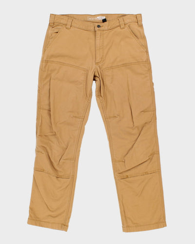 Carhartt Sand Coloured Relaxed Fit Trousers - W35 L30