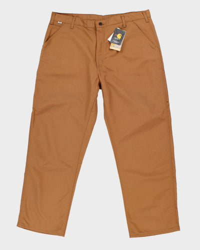 Carhartt Flame Resistant Sand Coloured Trousers - W42 L30