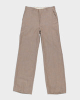 Vintage 80s Tip Top Wool Trousers - W32 L31