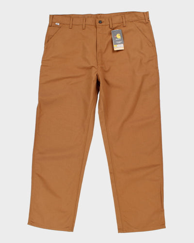 Carhartt Flame Resistant Duck Work Dungaree Trousers - W44 L32