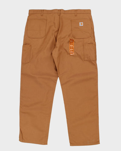 Carhartt Flame Resistant Duck Work Dungaree Trousers - W44 L32