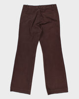 Massimo Dutti Brown Trousers - W4 L33