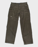 Men's Green Arc'teryx Cargo Trousers - 32