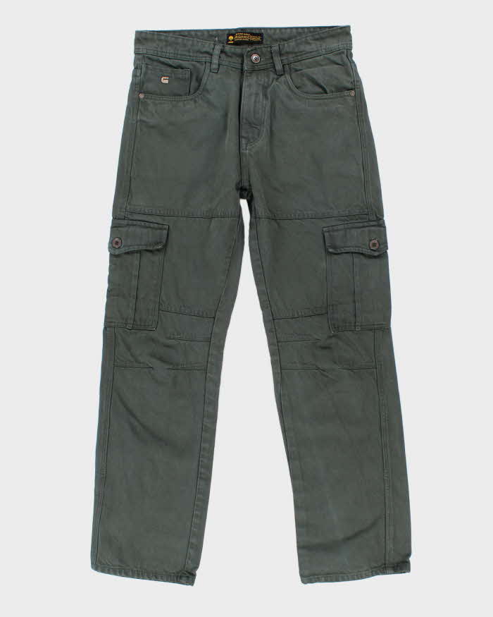 Mens Green G-Star Cargo Trousers  - 32