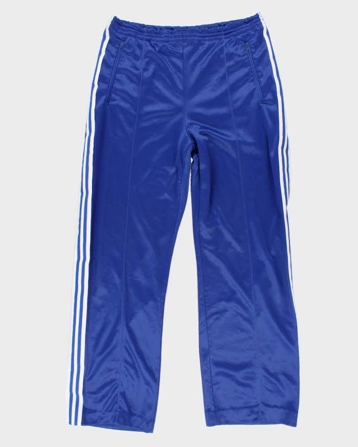 70s / 80's Vintage Men's Blue Adidas ATP Tracksuit Bottoms - M/32