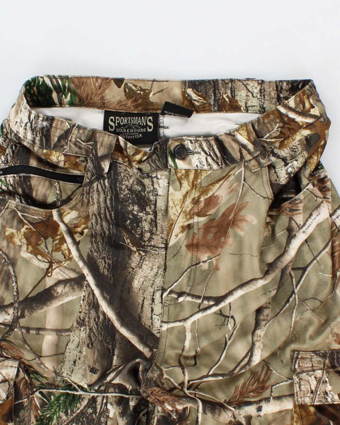 Mens Sportsman's Camouflage Utility Trousers - M/ 32