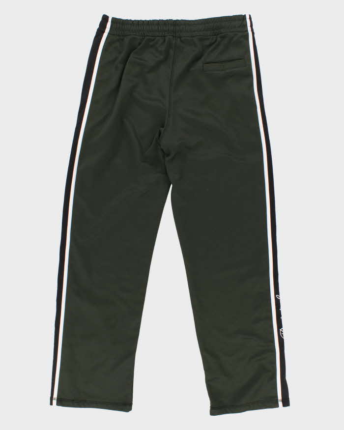Mens Olive Green Polo Tracksuit Trousers - L