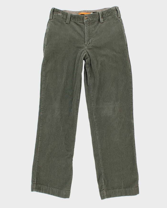 Mens Sage Green Timberland Corduroy Trousers - W30 L32