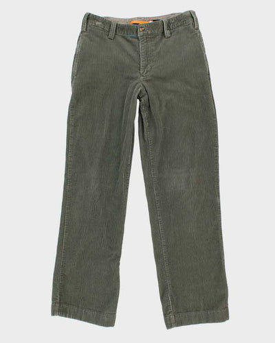 Mens Sage Green Timberland Corduroy Trousers - W30 L32