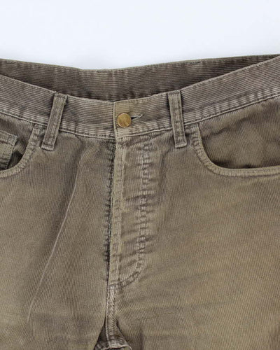 Mens Brown Carhartt Corduroy Trousers - W31 L34