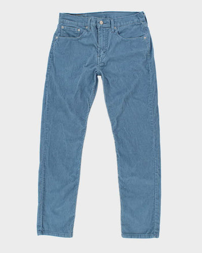 Mens Blue Levi's Corduroy Trousers - W32 L32