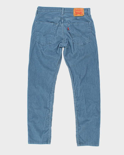Mens Blue Levi's Corduroy Trousers - W32 L32