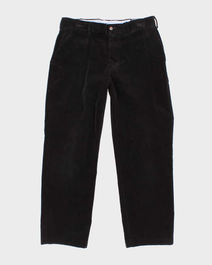 Vintage Men's Black Ralph Lauren Corduroy Trousers - W32 L27