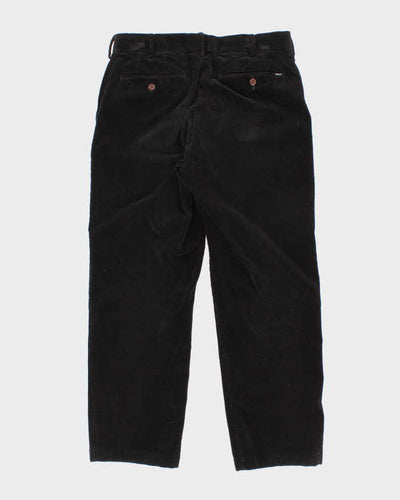 Vintage Men's Black Ralph Lauren Corduroy Trousers - W32 L27