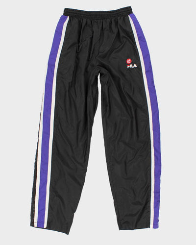 Vintage Men's Fila Tracksuit Bottoms - M