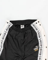 Vintage Men's Black Puma Popper Tracksuit - S
